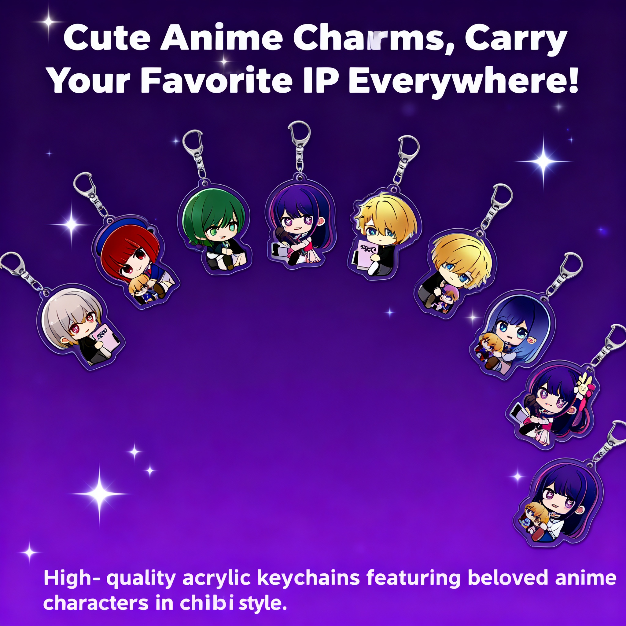 Anime Merchandise Figures - Portachiavi in Acrilico My Hero Academia,