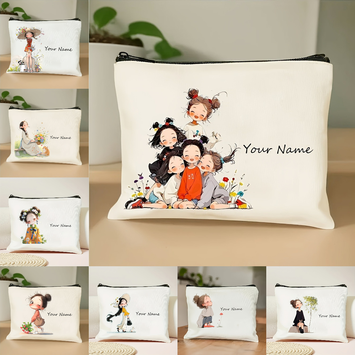 Anime Merchandise Bag - Borsa per il trucco per ragazza