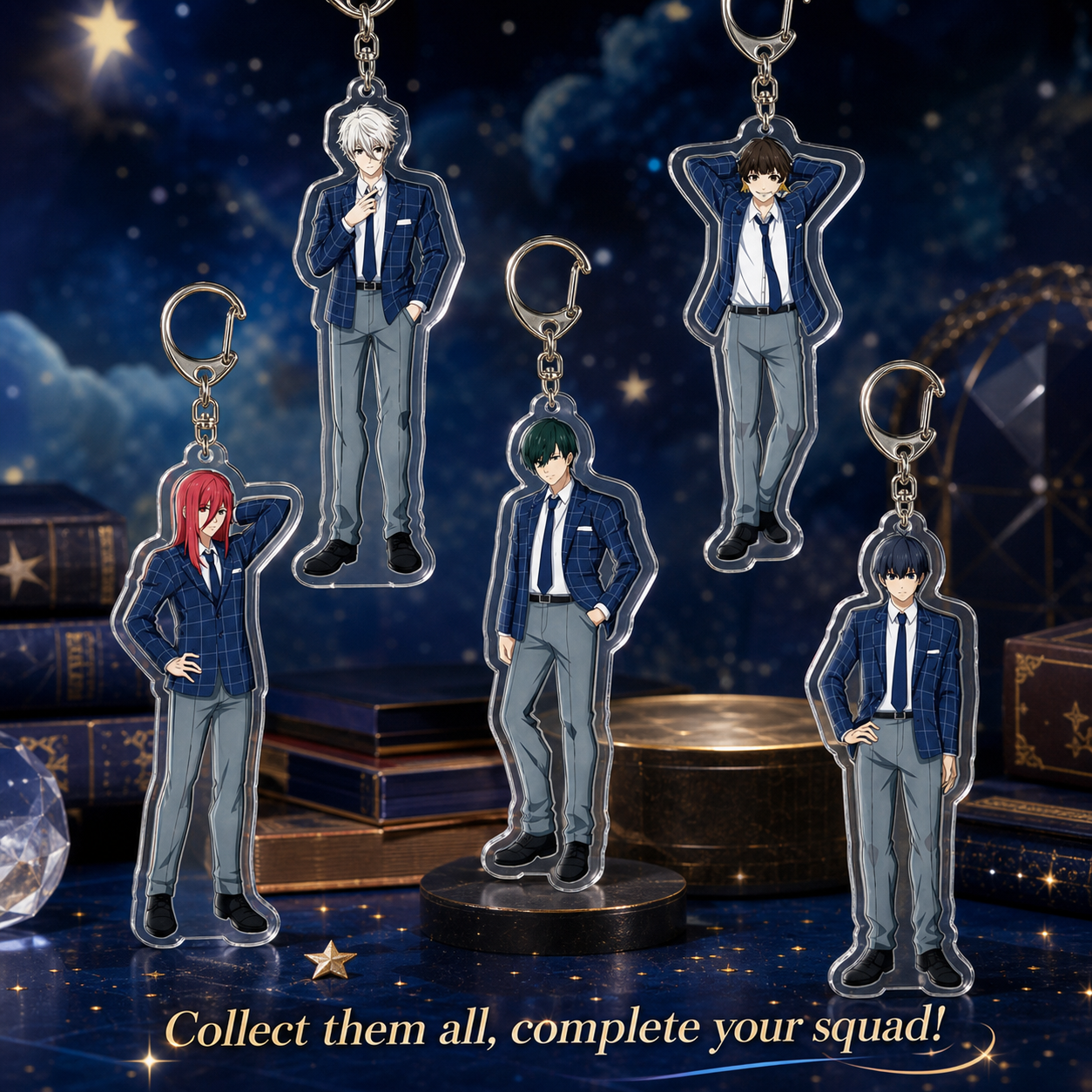 Anime Merchandise Figures - Blue Lock Itoshi Rin Bachira Meguru