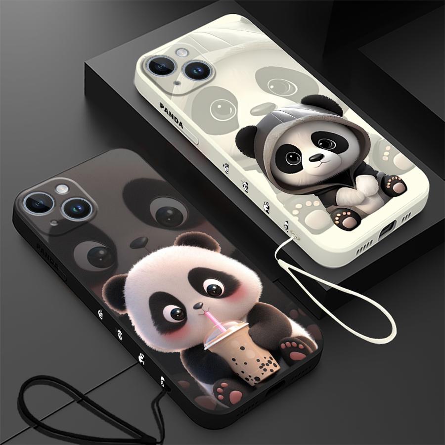 Lanyard Anime Logo - Simpatica custodia per telefono Panda per
