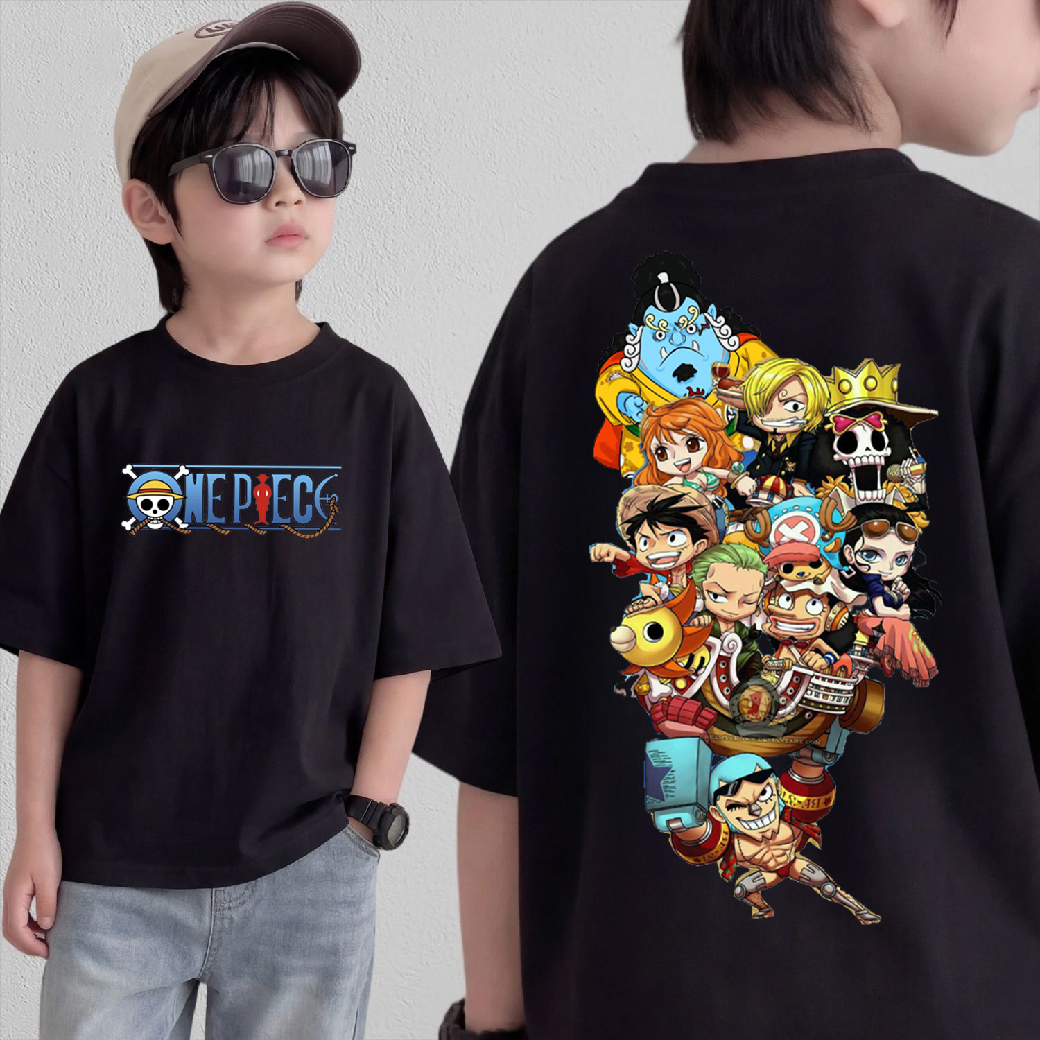 Anime Merchandise For Women - T-shirt Cosplay Anime One Piece in
