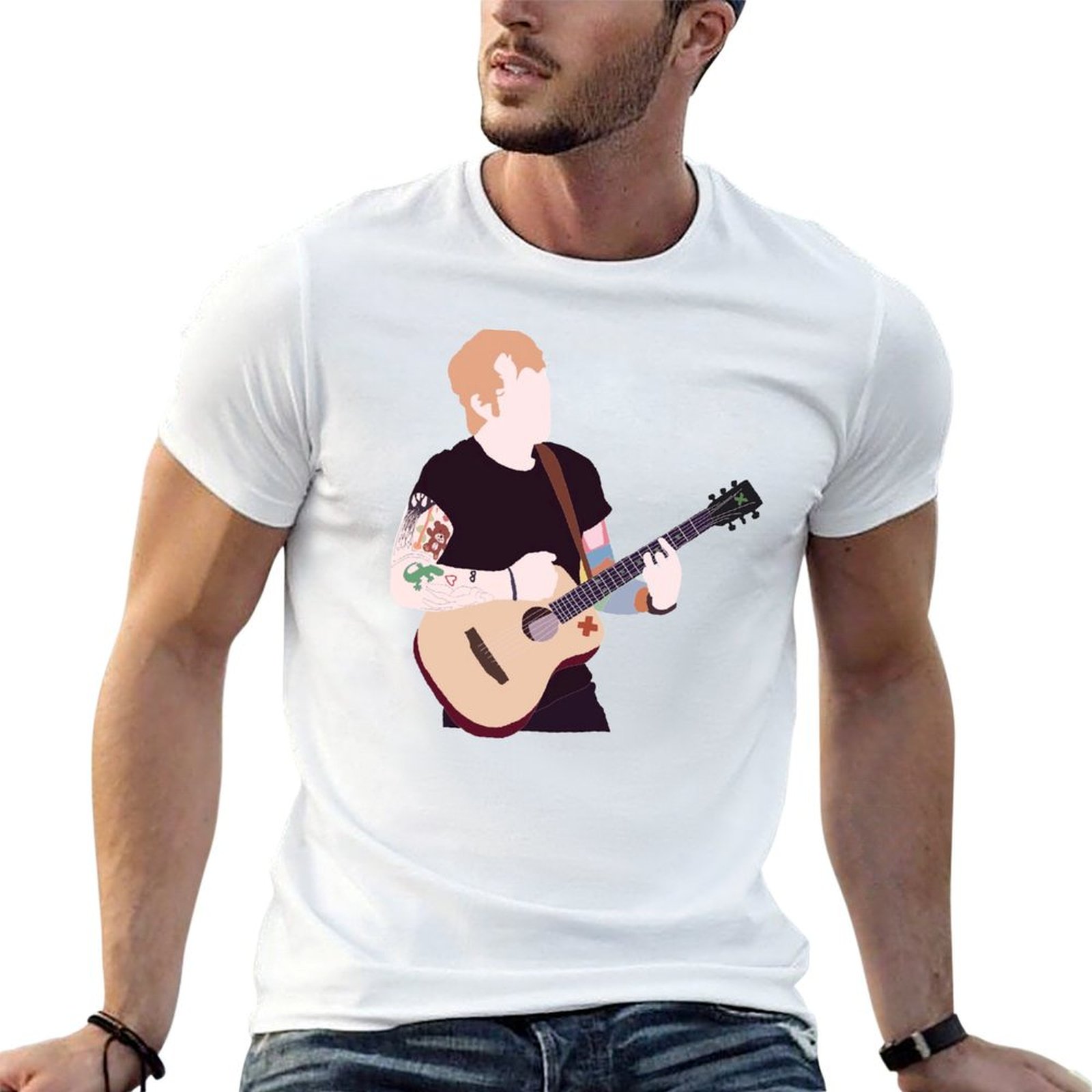 Anime Merchandise For Men - Merchandise ufficiale di Ed Sheeran, t-shirt