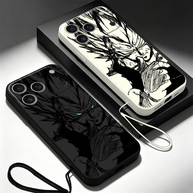 Lanyard Anime Logo - Cover per Telefono Super Vegeta Dragon