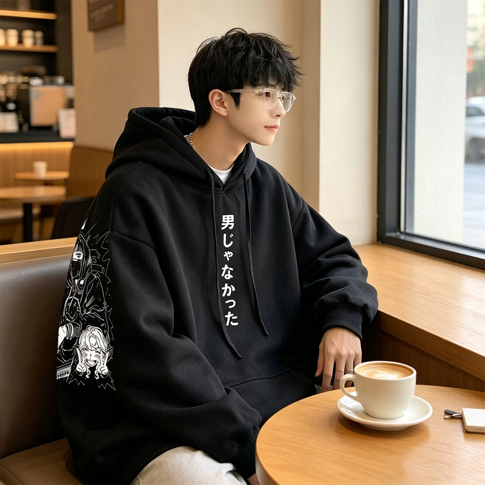 Anime Merch Hoodie - Felpa con Cappuccio Anime The Guy