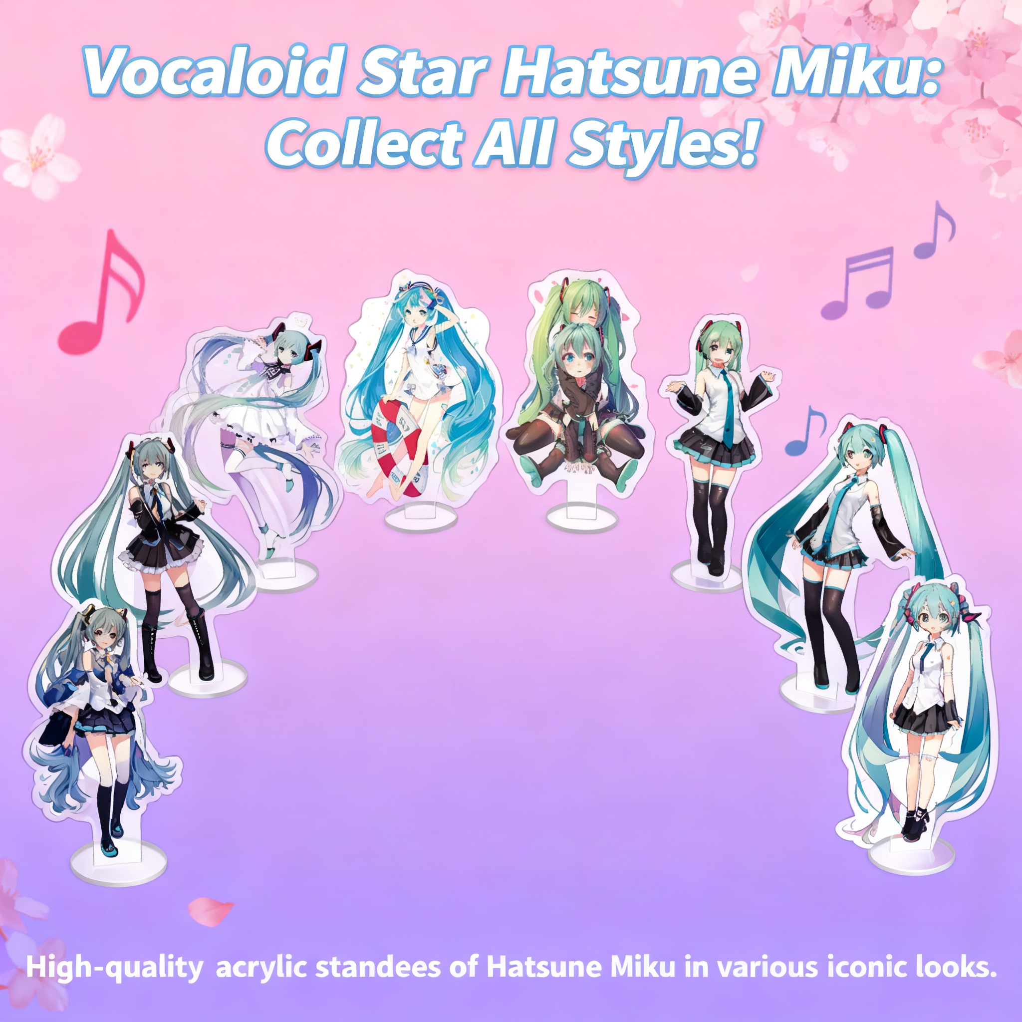 Anime Merchandise Figures - Espositore in Acrilico per Figure Anime,