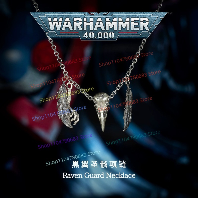 Anime Merchandise For Men - Collana 40K Raven Guard, Ornamento per
