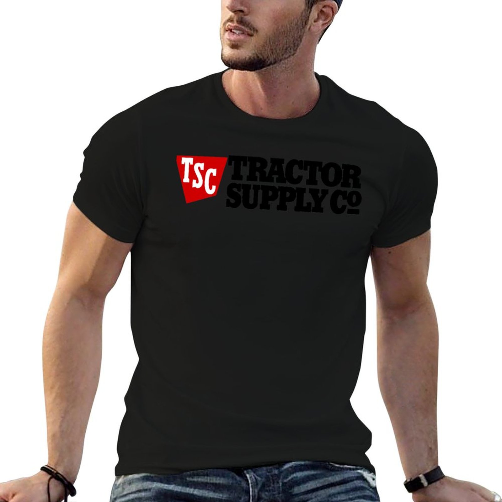 Anime Merchandise For Men - T-shirt con logo Tractor Supply TSC,