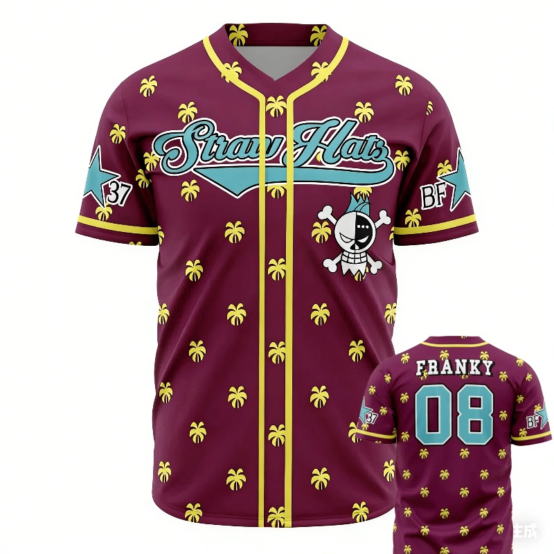Anime Merchandise For Men - Maglietta Estiva One Piece, Nuova Collezione,