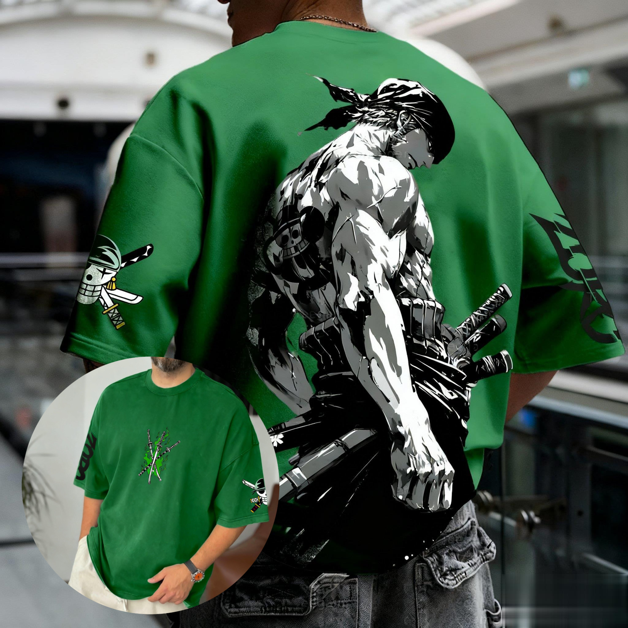 Anime Merchandise For Women - Estate Y2k Anime One Piece Zoro