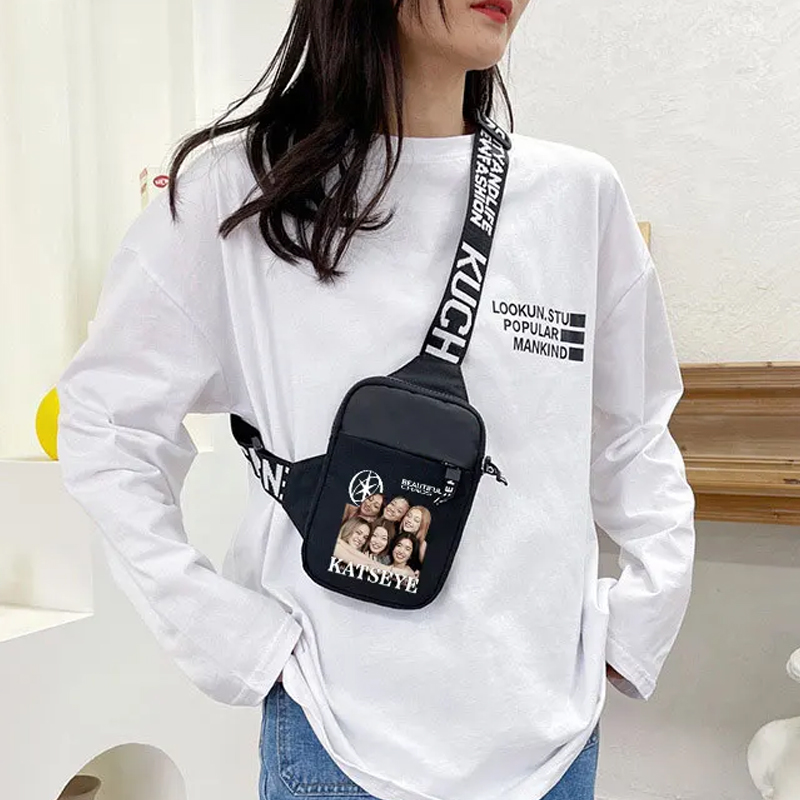 Moda K POP K-KATSEYE Borsa a t - Anime Merchandise Bag recensione e prezzo