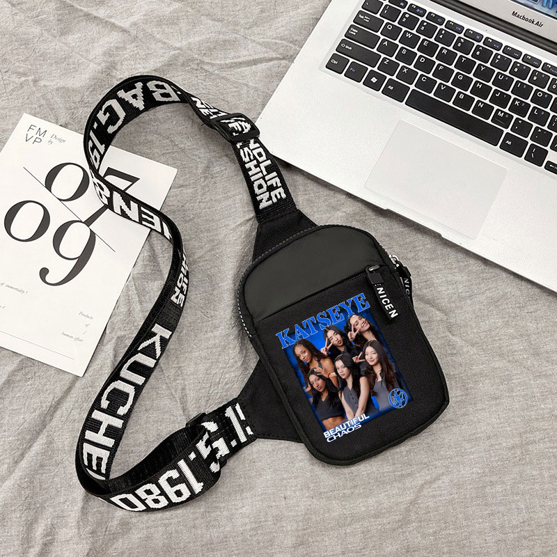 Moda K POP K-KATSEYE Borsa a t - Anime Merchandise Bag recensione e prezzo