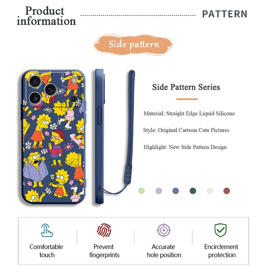 Cover per iPhone The Simpsons  - Lanyard Anime Logo recensione e prezzo