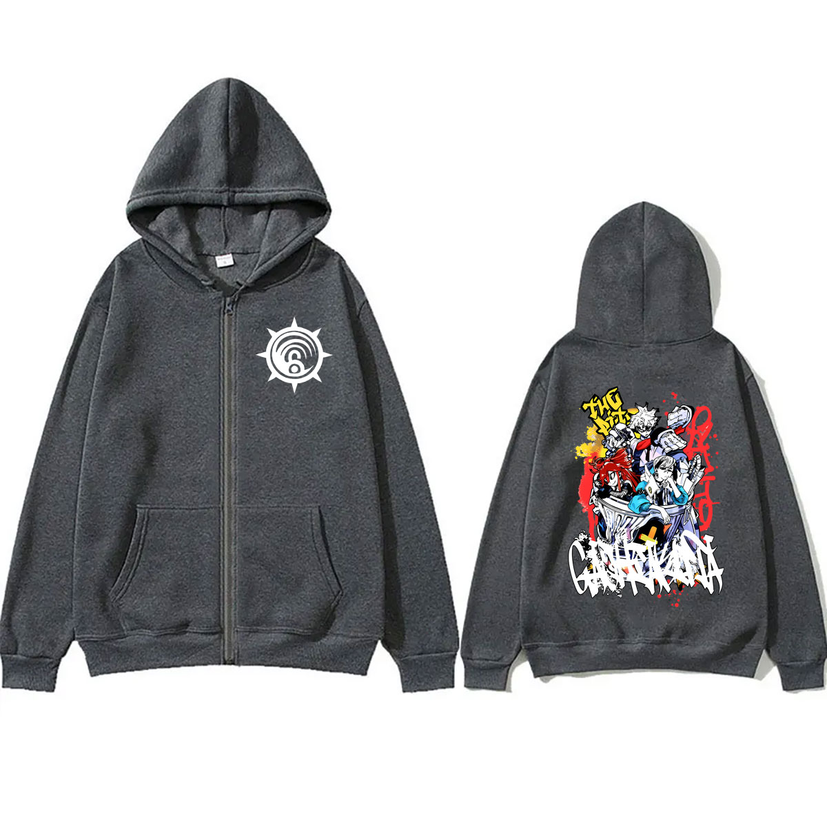 Felpa con Cappuccio e Zip Anim - Anime Merch Hoodie recensione e prezzo