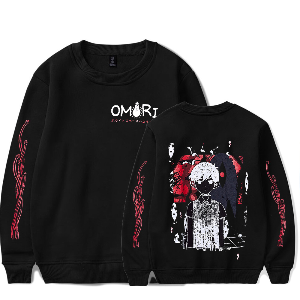 Felpa girocollo Omori Red Spac - Anime Merch Hoodie recensione e prezzo
