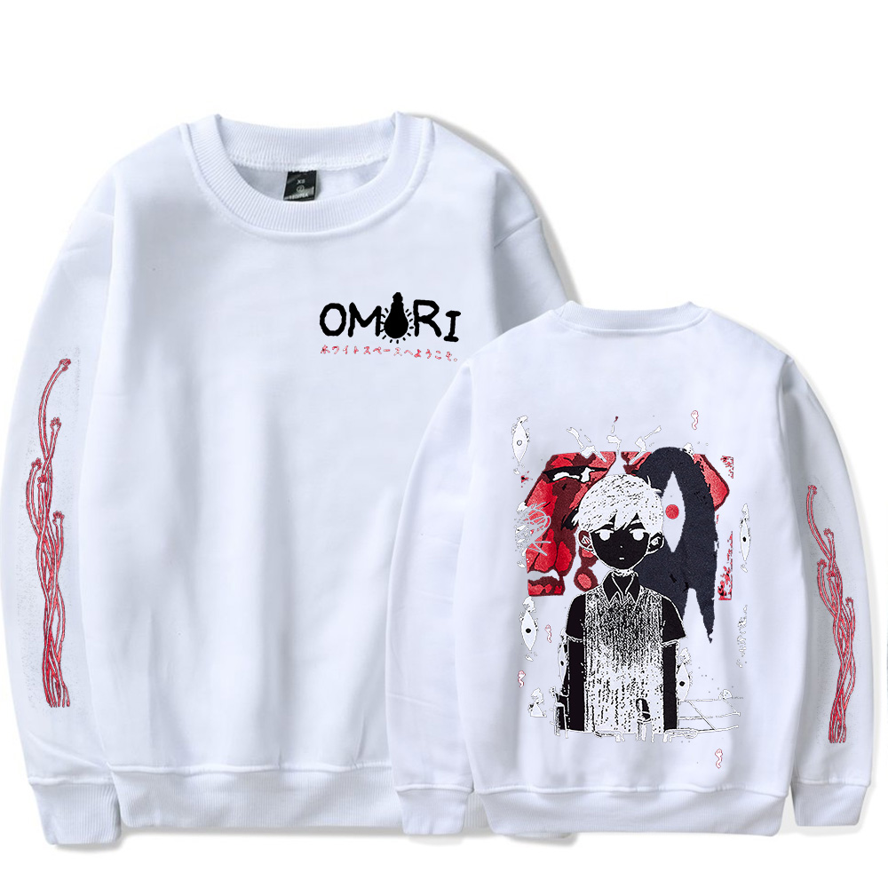 Felpa girocollo Omori Red Spac - Anime Merch Hoodie recensione e prezzo