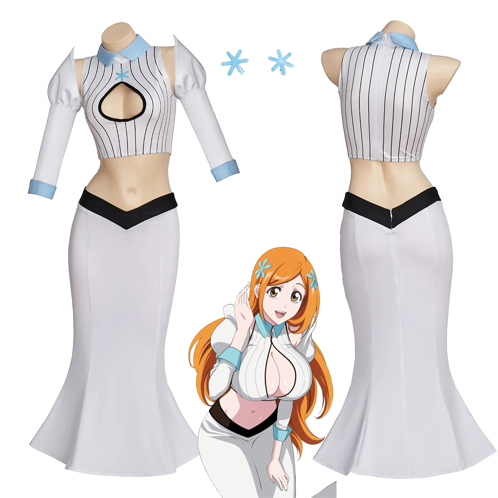 Costume Cosplay Anime Orihime  - Anime Merchandise For Women recensione e prezzo