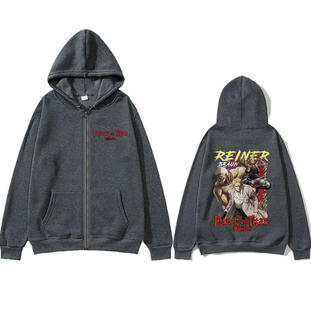 Anime Attack on Titan Reiner B - Anime Merch Hoodie recensione e prezzo