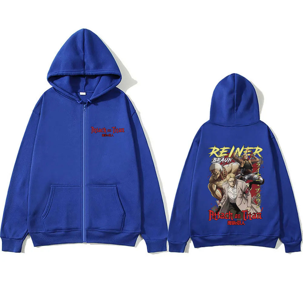 Anime Attack on Titan Reiner B - Anime Merch Hoodie recensione e prezzo