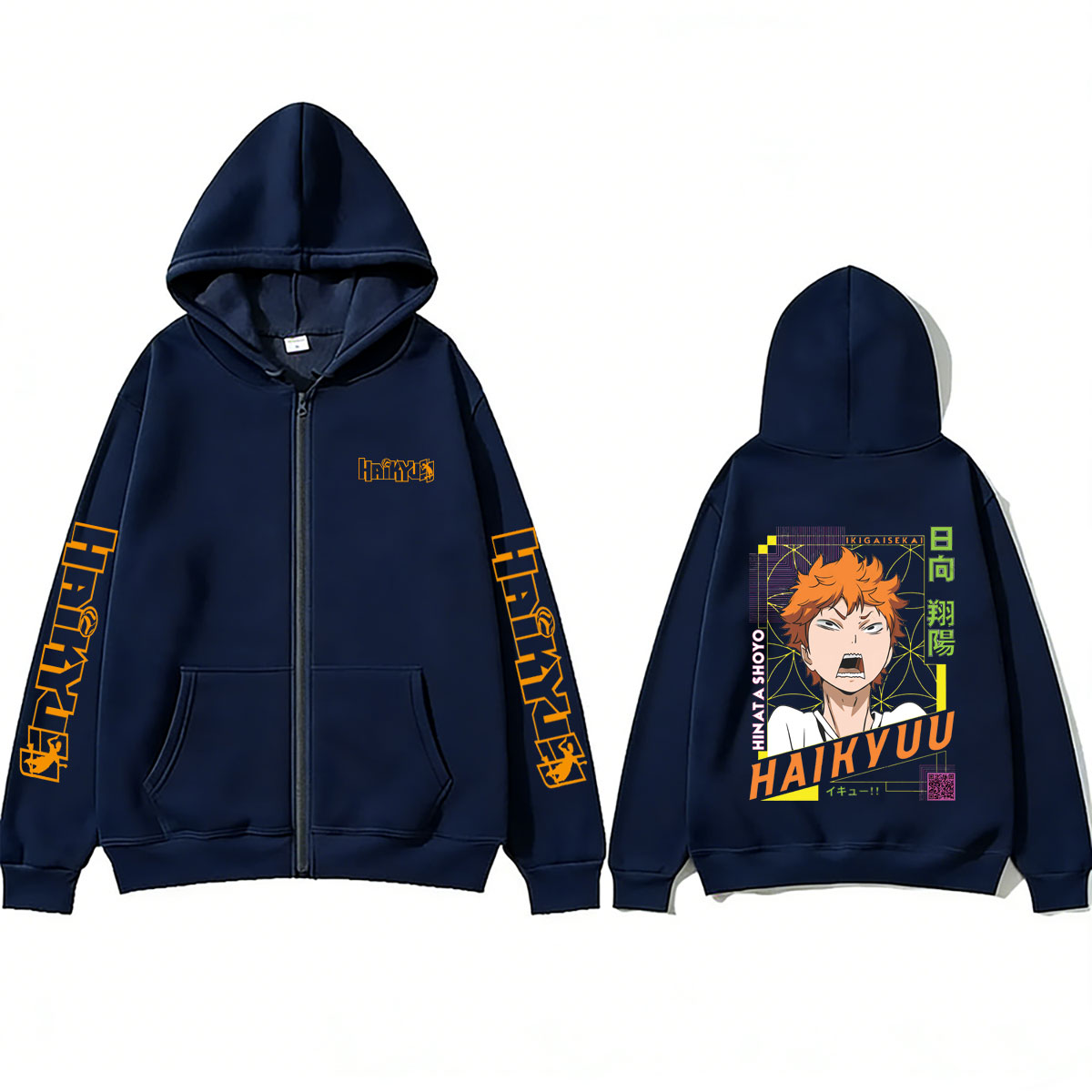 Felpa con cappuccio e zip Anim - Anime Merch Hoodie recensione e prezzo