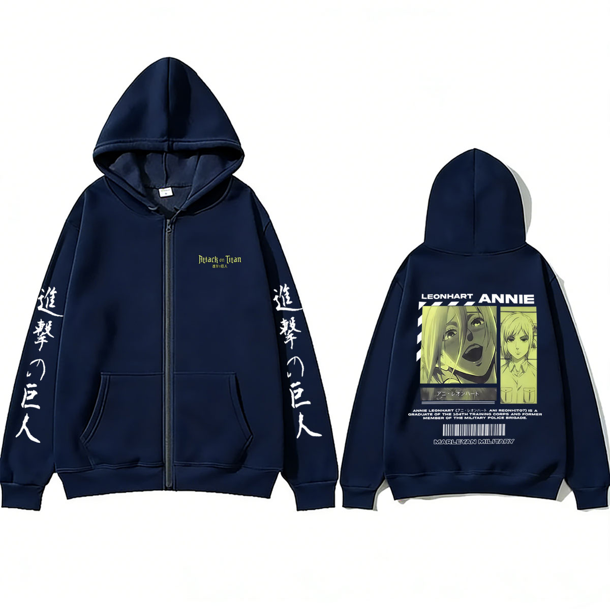Felpa con Cappuccio e Zip Anim - Anime Merch Hoodie recensione e prezzo