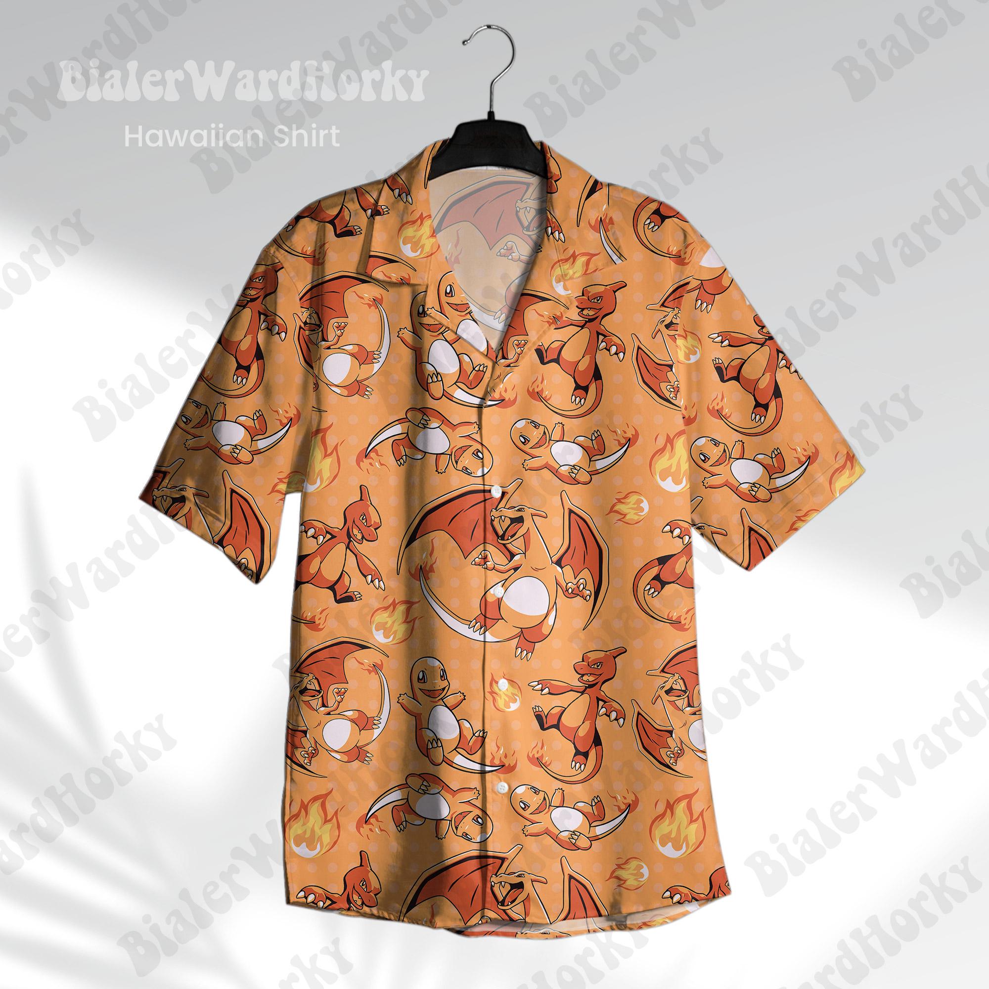 Camicia hawaiana Pokémon Chari - Anime Merchandise For Women recensione e prezzo