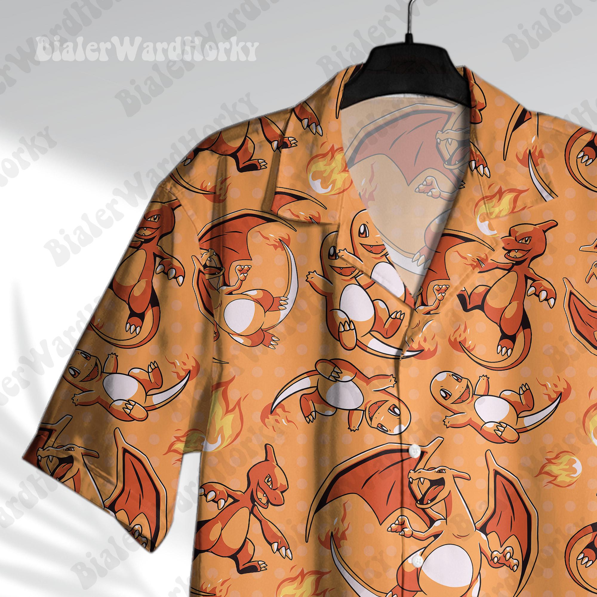 Camicia hawaiana Pokémon Chari - Anime Merchandise For Women recensione e prezzo
