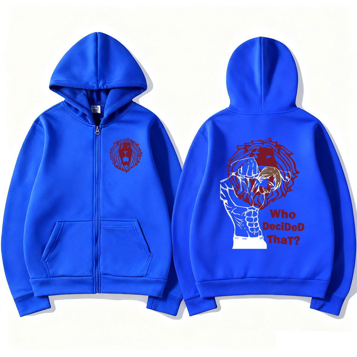 Felpa con cappuccio e zip Over - Anime Merch Hoodie recensione e prezzo