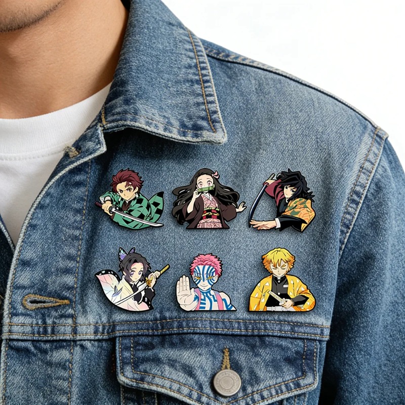 6 Pezzi Spille Cartoon Demon S - Anime Merchandise Bag recensione e prezzo