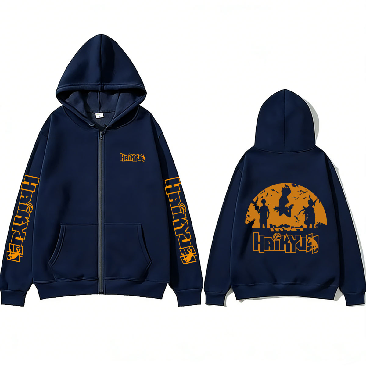 Felpa con cappuccio e zip Haik - Anime Merch Hoodie recensione e prezzo
