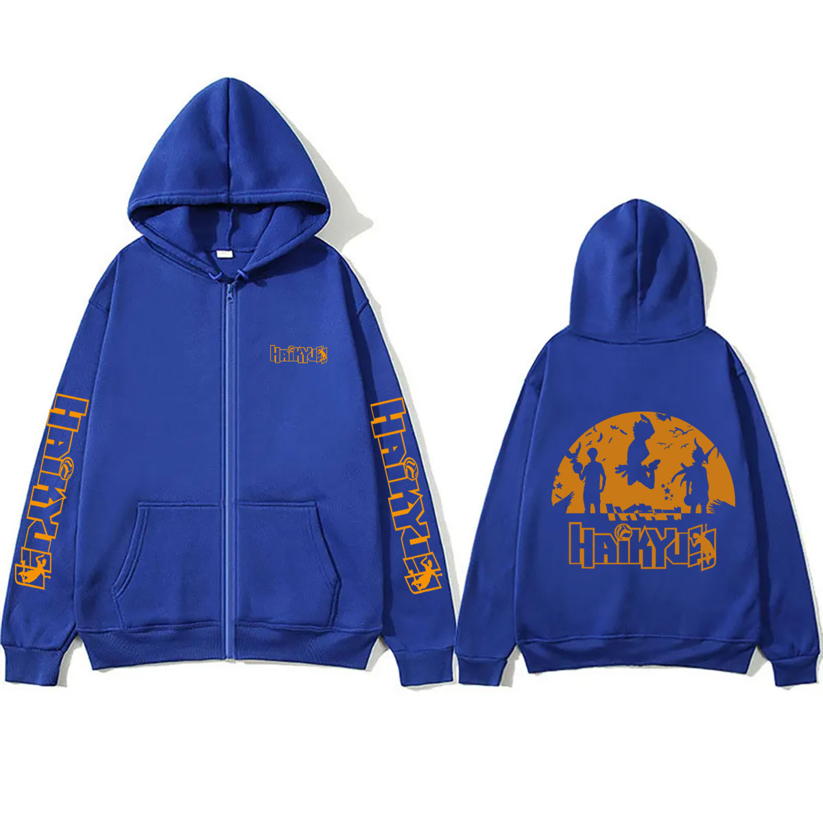 Felpa con cappuccio e zip Haik - Anime Merch Hoodie recensione e prezzo