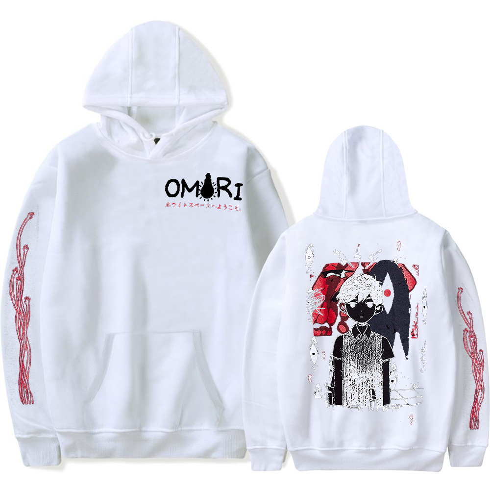 2023 Omori Red Space Hoodie Me - Anime Merch Hoodie recensione e prezzo