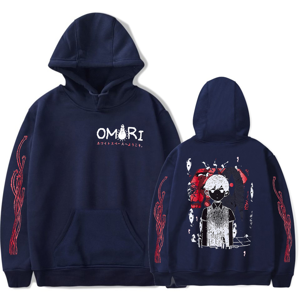 2023 Omori Red Space Hoodie Me - Anime Merch Hoodie recensione e prezzo
