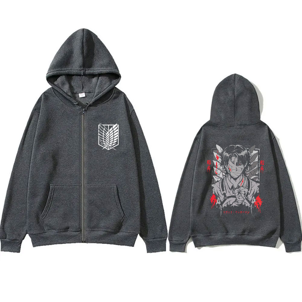 Anime Attack on Titan Levi Ack - Anime Merch Hoodie recensione e prezzo