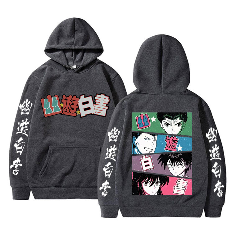 Felpa con Cappuccio Anime YuYu - Anime Merch Hoodie recensione e prezzo