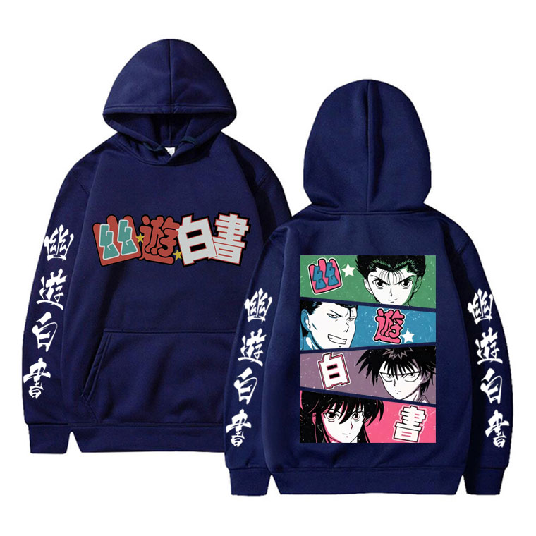 Felpa con Cappuccio Anime YuYu - Anime Merch Hoodie recensione e prezzo