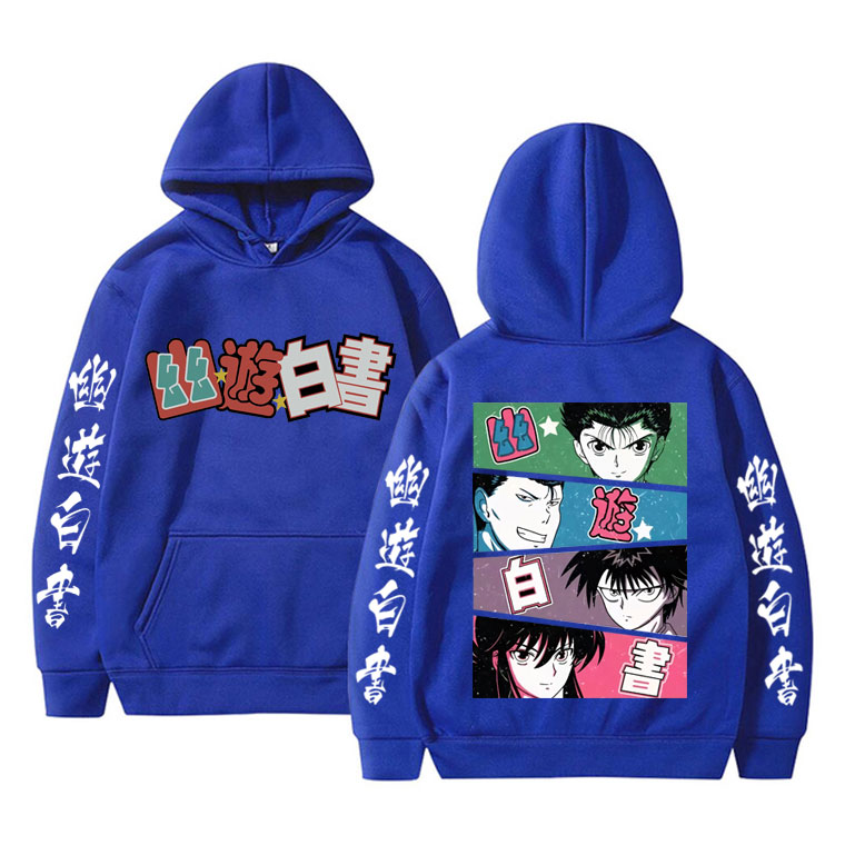 Felpa con Cappuccio Anime YuYu - Anime Merch Hoodie recensione e prezzo